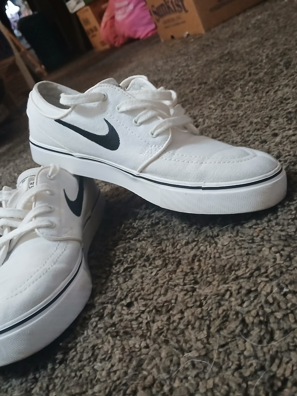Nike Stefan Janoski White Sneakers US 5.5